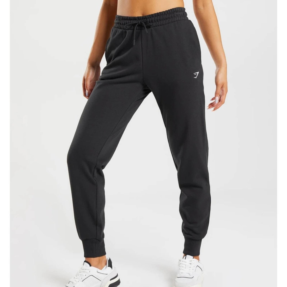 Gymshark Womens Classic Black Jogger Sweatpants Size XS